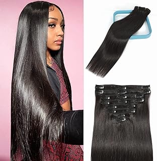 Best clip in hair extensions real human hair