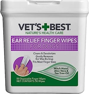 Best vets ear relief finger wipes