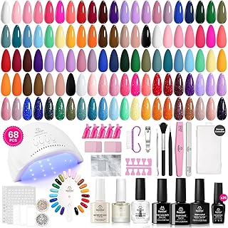 Best gel nail polish kit with uv light